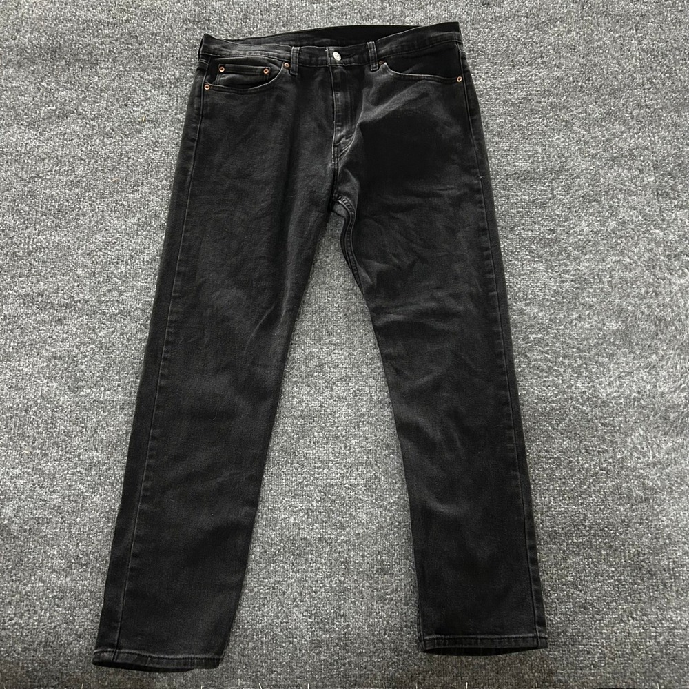 Levi's Jeans Mens Size 36x32 Black 511 Slim Fit Faded Denim Stretch Casual Pants